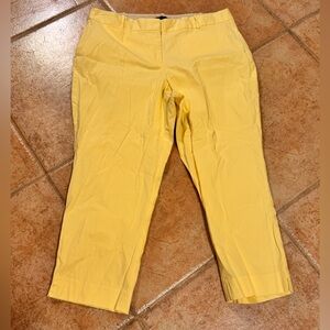 Talbots Sunny Yellow Pants